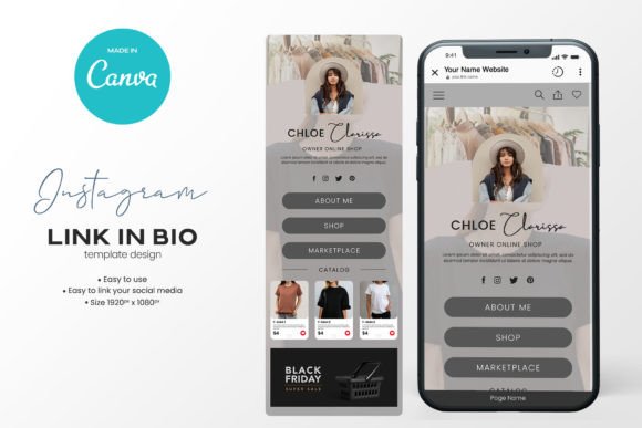 Instagram Link in Bio Canva Template 05: A Practical Guide for Creators and Businesses