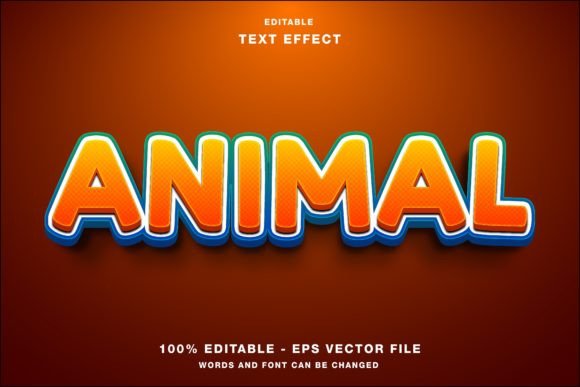 Mastering the Animal Editable Text Effect for Dynamic Visual Storytelling