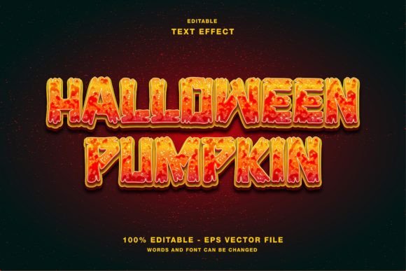 Mastering the Halloween Pumpkin Editable Text Effect for Stunning Designs