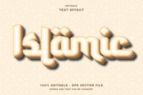 Mastering the Islamic Arabic 3D Text Effect for Professional Design
