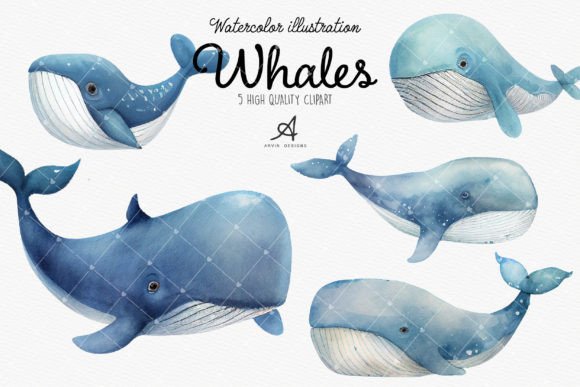 Unlocking Creativity: The Versatility of Watercolor Whales Sublimation Art
